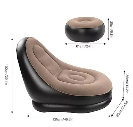 Sofa Armchair Portable Inflatable Ultra Lounge Rest-Neverdie Store