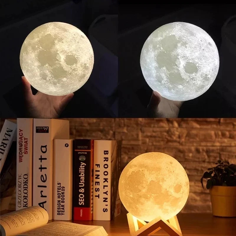 Luminária e Umidificador Lua